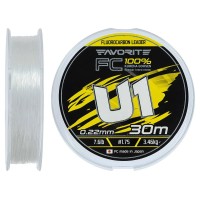 Флюорокарбон Favorite U1 FC 30m #1.75/0.22mm 7.6lb/3.46kg