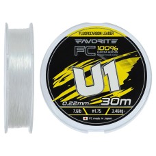 Флюорокарбон Favorite U1 FC 30m #1.75/0.22mm 7.6lb/3.46kg