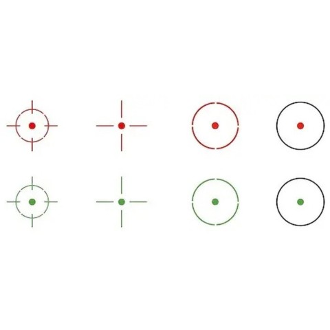 Приціл коліматорний VICTOPTICS Z3 1X22X33 4 види червоної і зеленої сітки