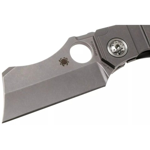 Ніж Spyderco Stovepipe, CPM 20CV, Titanium