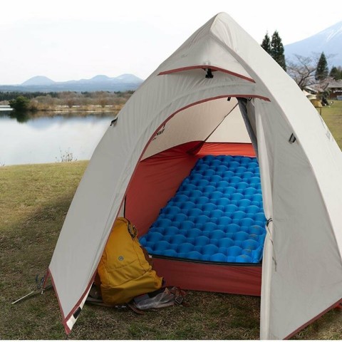 Подушка надувна анатомічна Naturehike 20LXSN NH20ZT003, блакитний