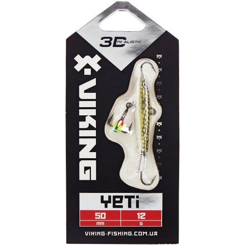 Балансир Viking Fishing Yeti Ice Jig 50mm 12.0g #13 Just Pike