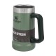 Термокружка пивна Stanley Adventure Stein Hammertone Green 0.7 л