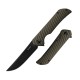 Ніж складаний туристичний Ruike P122-MB, (9.2 см) 14C28N / мікарта коричневий