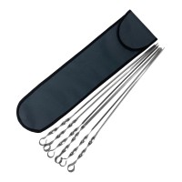 Набір кутових шампурів в чохлі 560х12х1.5мм - 6 шт