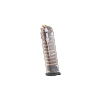 Магазин ETS для Glock 9 мм. Ємність - 22 патрона. Прозорий