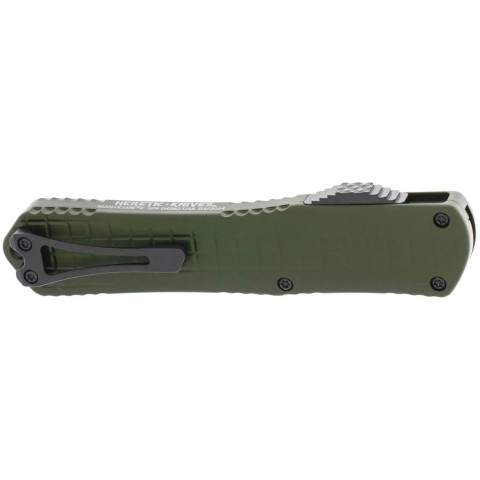 Нож Heretic Manticore X Double Edge Two Tone MagnaCut Aluminum Green