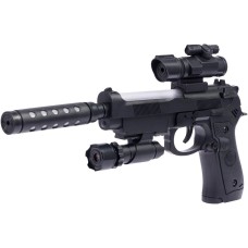 Пистолет свето-звуковой ZIPP Toys Beretta 92FS Черный