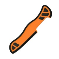 Накладка на ніж Victorinox 111мм orange,black задня (H)