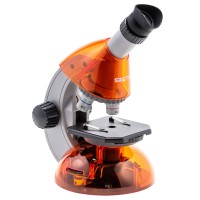 Мікроскоп SIGETA MIXI 40x-640x ORANGE (з адаптером для смартфона)