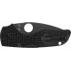 Нож Spyderco Lil' Native Lightweight Black Blade, BD1N, FRN, SpyderEdge black