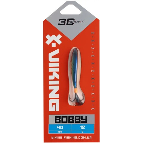 Бокоплав Viking Fishing Bobby 40mm 12.0g #02 Green Glam