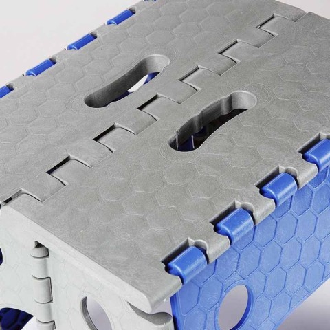 Стілець розкладний СИЛА пластиковий малий 27 х 22 х 26 см