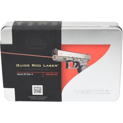 ЛЦУ LaserMax втроенный для Glock 23 Gen4, красный