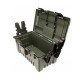 Контейнер Plano Shooters Case XL, с подставкой для оружия, зеленый