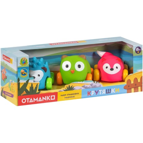 Набор машинок OTAMANKO Крутяшки
