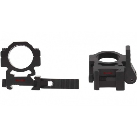 Кільця Vector Optics 25,4 мм швидкоз'ємні середні на Вівер/Пікатіні