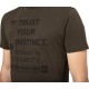 Футболка Harkila Instinct S/S XL Коричневый