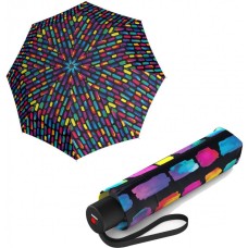 Парасоля Knirps A.050 Create Black Мех/Складана/8спиць /D98x24см