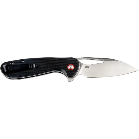 Нож CJRB Lago SW, AR-RPM9 Steel, G10, ц:black