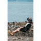 Крісло складане Naturehike Clamshell 001 Triangle Folding Moon Chair, чорний