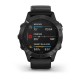 Смарт-годинник Garmin fenix 6 Pro чорний з чорним ремінцем
