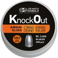 Пули пневм JSB Diabolo KnockOut Slugs MKII .216