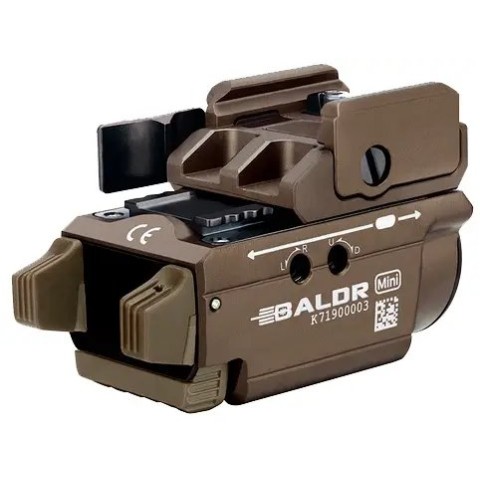 Фонарь с ЛЦУ Olight Baldr Mini Green Laser Desert Tan