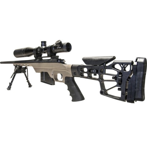 Ложа MDT LSS-XL для карабина Remington 700 Short Action. Материал - алюминий. Цвет - песочный