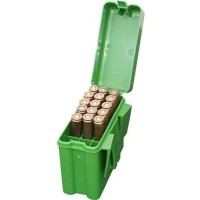 Кейс MTM д/патрон. 243; 308win. на 20шт. зелений