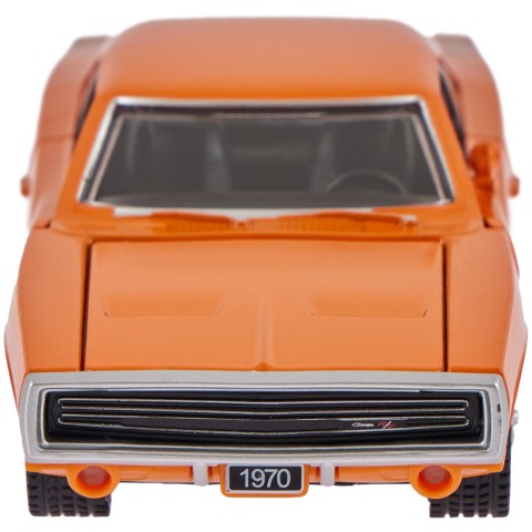 Машинка Rastar 1970 Dodge Charger R/T 1:36 Помаранчевий