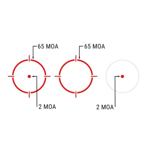 Приціл коліматорний Holosun 510С + магніфер HM3X