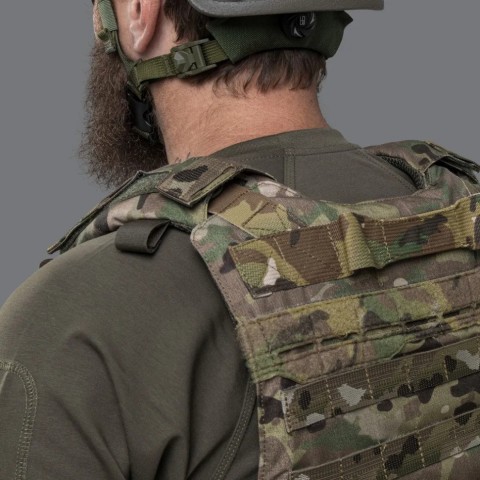Плитоноска Ukrarmor IBV (аналог IOTV). Збільшена площа захисту S/M Мультикам
