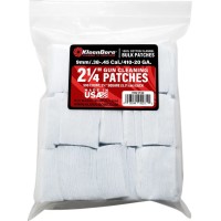 Патч для чистки KleenBore .38-.45 Cal. (9mm) - 1/4″,хлопок, 500 шт/уп, квадратные