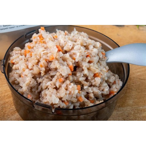 Сушеная еда Харчі гречка со свининой и овощами
