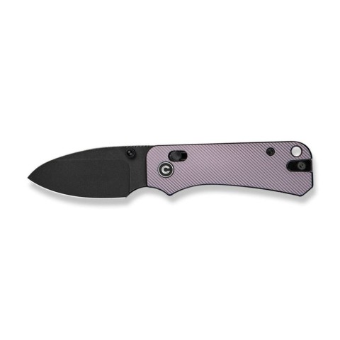 Ніж складаний кишеньковий Civivi Baby Banter 2, (5.9 см) Nitro-V / Aluminum фіолетовий