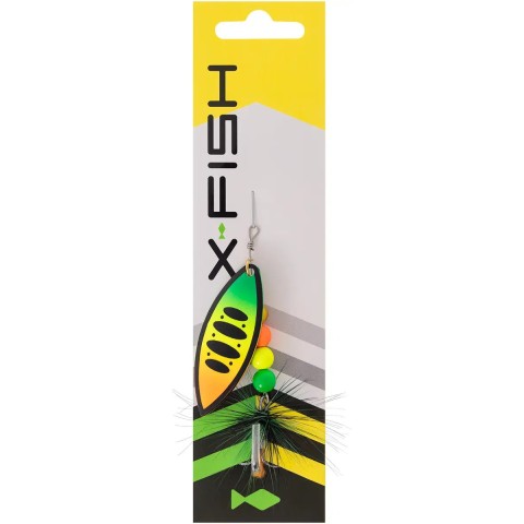 Блесна X-Fish Orbit №4 11.5g Fire tiger