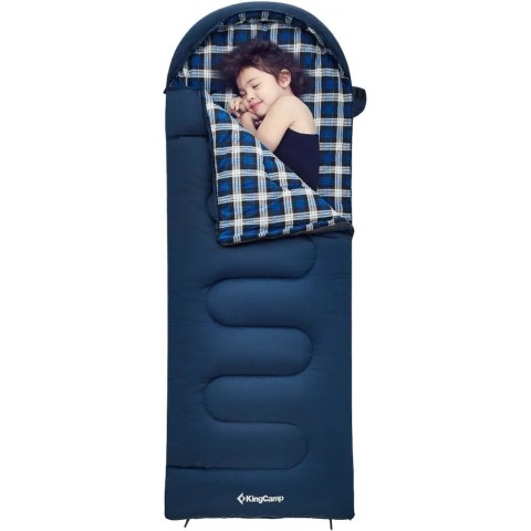 Спальный мешок KingCamp Cloud 300S Comf +7°C / Lim +4°C / Extr +2°C Navy