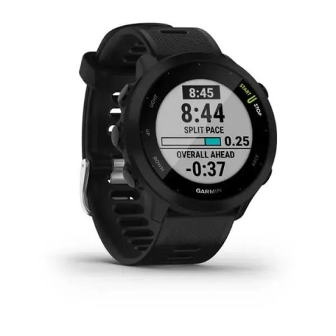 Смарт-годинник Garmin Forerunner 55 з чорним ремінцем
