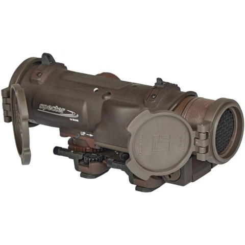 Прицел боевой оптический ELCAN Specter DR 1-4x DFOV14-L2 для калибра 7.62, A.R.M.S. Adj. Flip Cover&ARD, black