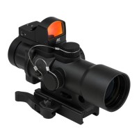 Прицел 3,5X32 CPO с креплением Micro Red Dot Weaver-Picatinny NcS USA