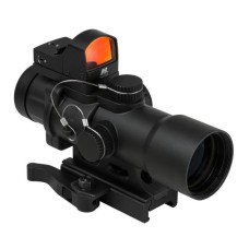 Прицел 3,5X32 CPO с креплением Micro Red Dot Weaver-Picatinny NcS USA
