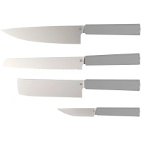 Набор кухонных ножей Butterfork Purest Set Light Grey
