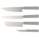 Набор кухонных ножей Butterfork Purest Set Light Grey