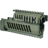 Цевье FAB Defense полимерное для Сайги, 4 планки ц:olive drab