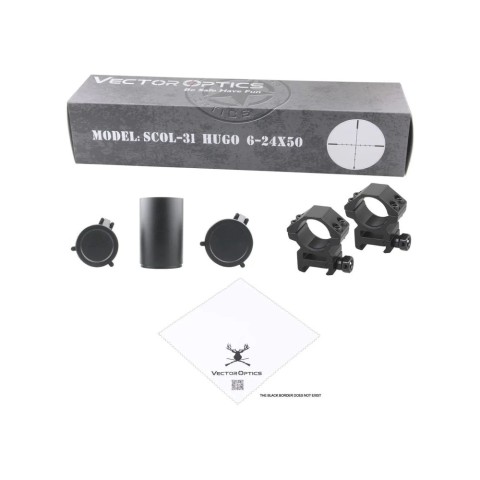 Оптичний приціл Vector Optics Hugo 6-24x50 (25,4 мм) SFP