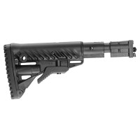 Приклад телескопічний FAB для VZ.58, з амортизатором, полімер, чорний