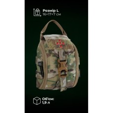 Підсумок для аптечки ПА1 GEN 2 “Нойта” відривний (L | Мультикам) ТМ Балістика
