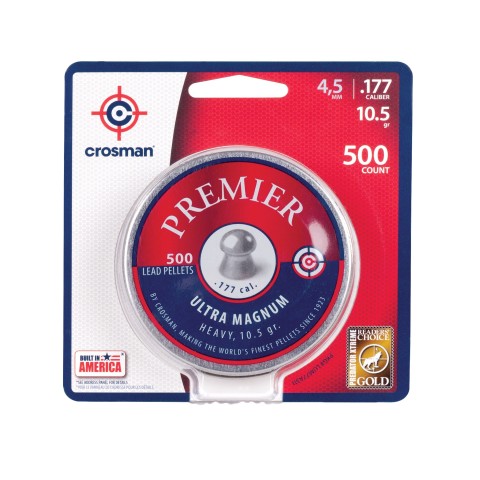 Пульки Crosman Ultra Magnum 0.68 г, кал.177(4.5 мм), уп. 500 шт.