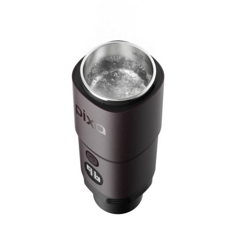 Портативна еспресо-кавоварка Wacaco Nanopresso біла з чохлом, механічна, для меленої кави